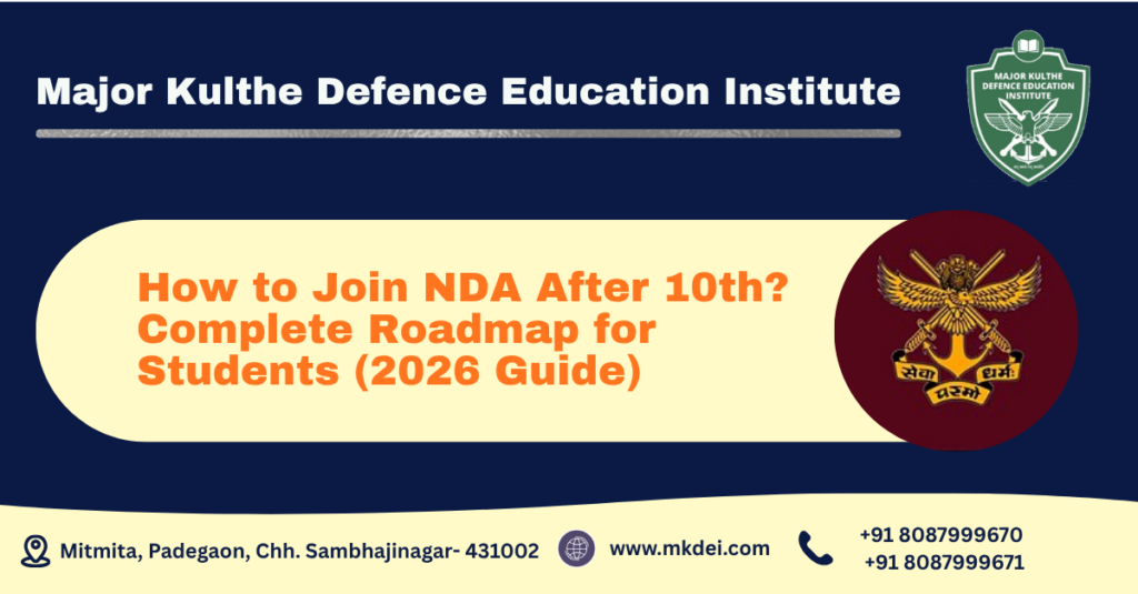 How to join NDA after 10th – complete roadmap for students preparing for NDA after Class 10